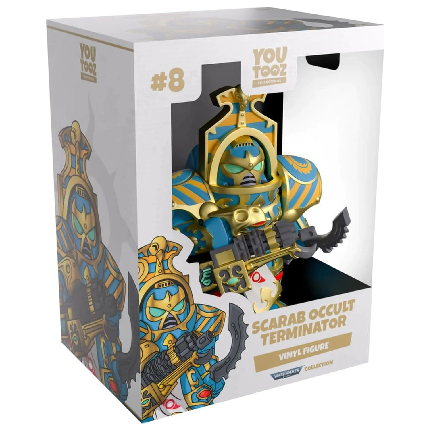Warhammer 40,000: Space Marine 2 Winyl Figurka Scarab Occult Terminator 14 cm zdjęcie produktu