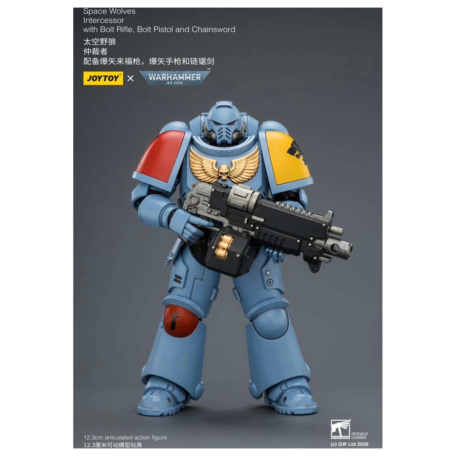 Warhammer 40,000 Figurka Akcji Space Wolves Intercessor 12 cm zdjęcie produktu