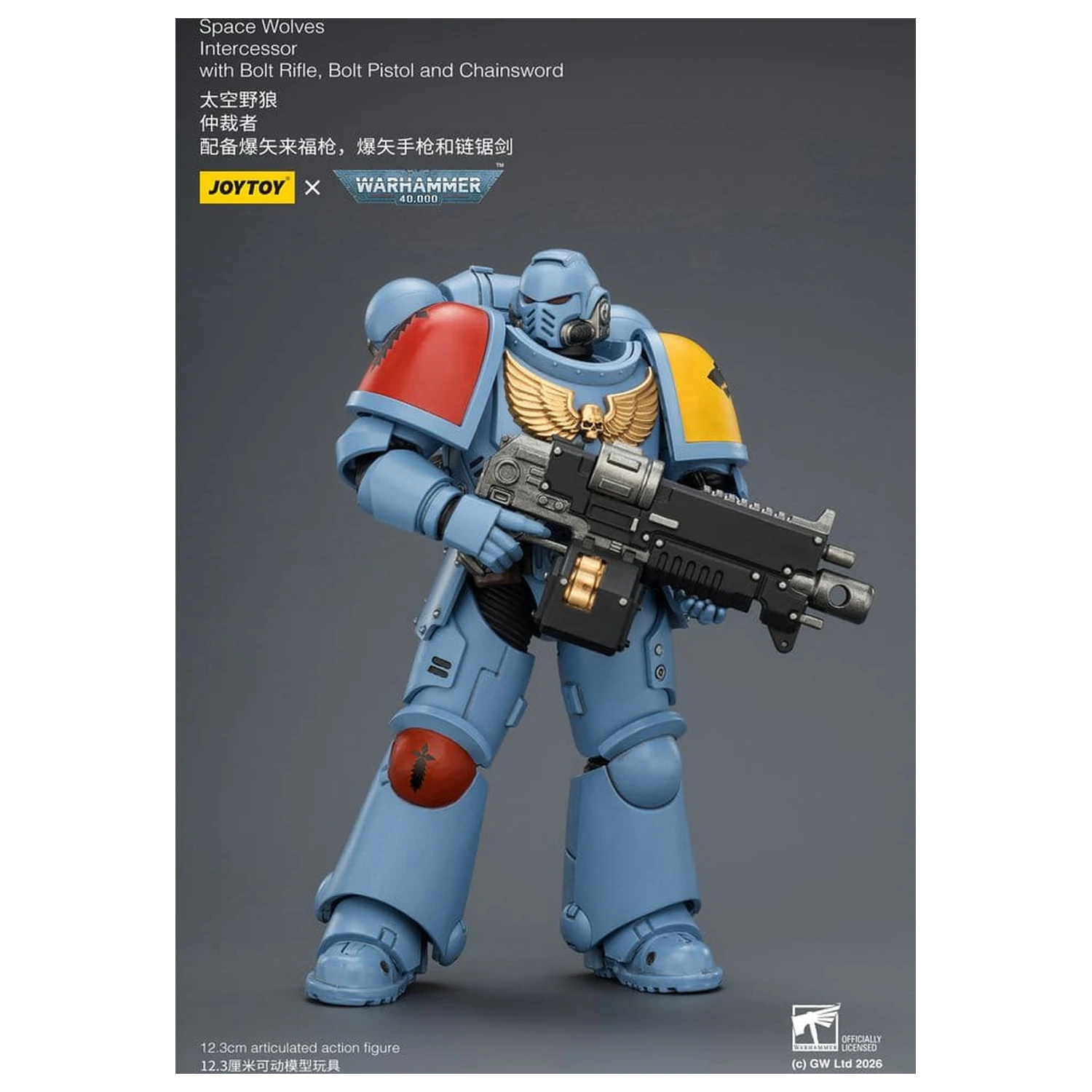 Warhammer 40,000 Figurka Akcji Space Wolves Intercessor 12 cm zdjęcie produktu