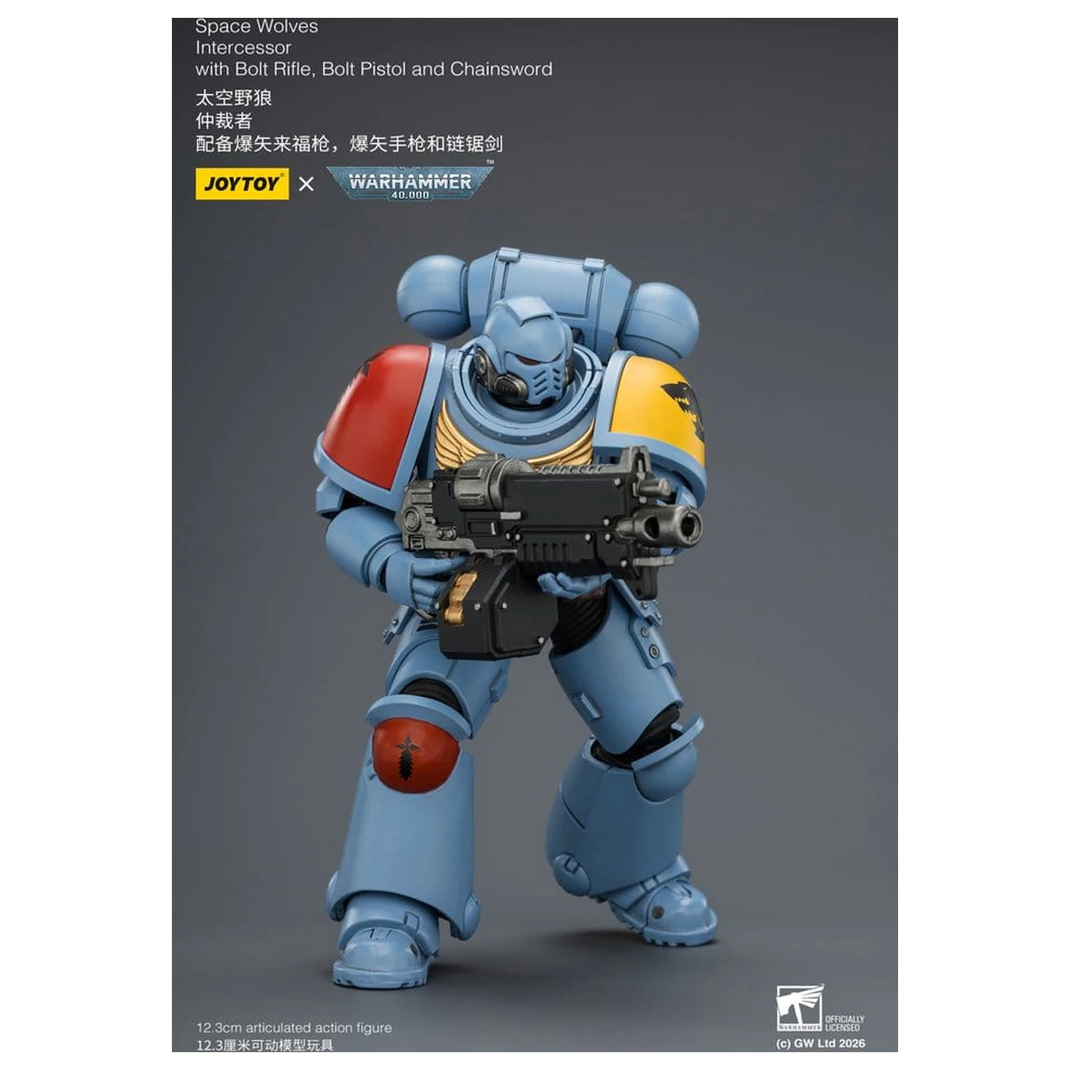 Warhammer 40,000 Figurka Akcji Space Wolves Intercessor 12 cm zdjęcie produktu