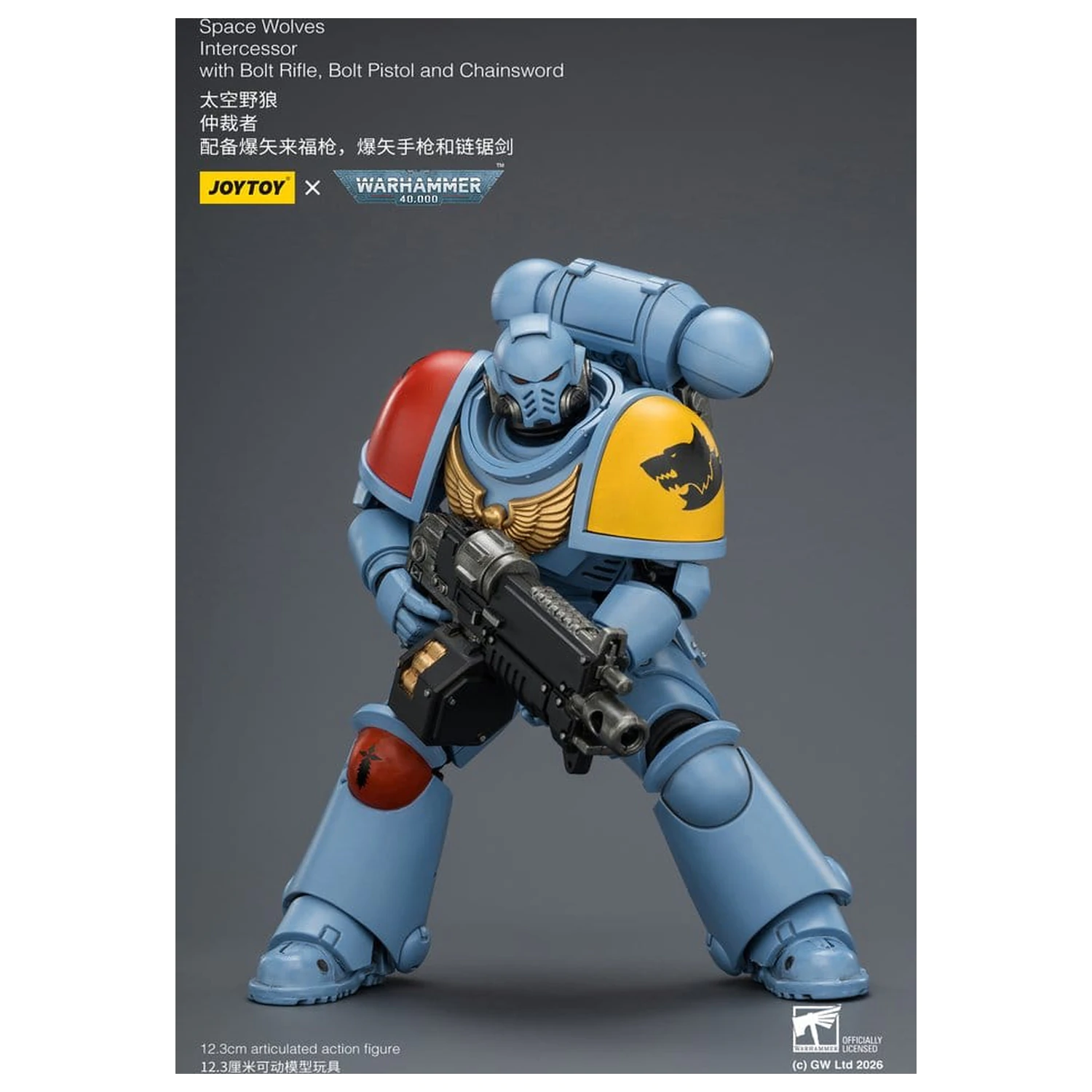 Warhammer 40,000 Figurka Akcji Space Wolves Intercessor 12 cm zdjęcie produktu
