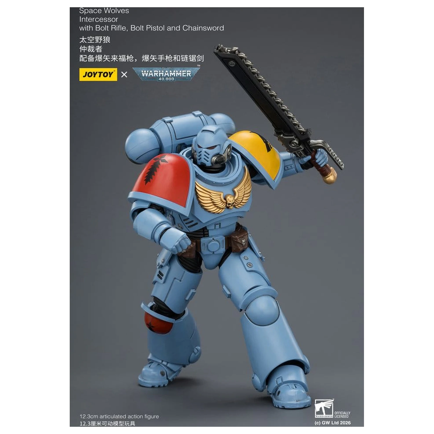 Warhammer 40,000 Figurka Akcji Space Wolves Intercessor 12 cm zdjęcie produktu