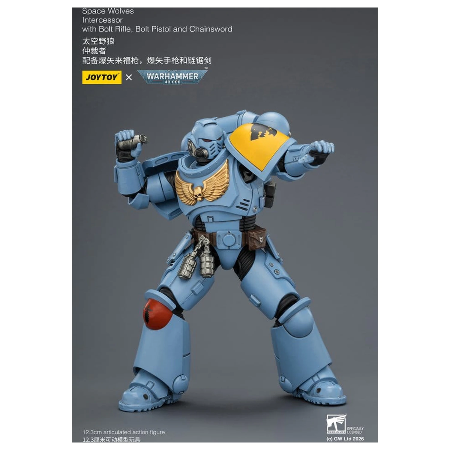 Warhammer 40,000 Figurka Akcji Space Wolves Intercessor 12 cm zdjęcie produktu