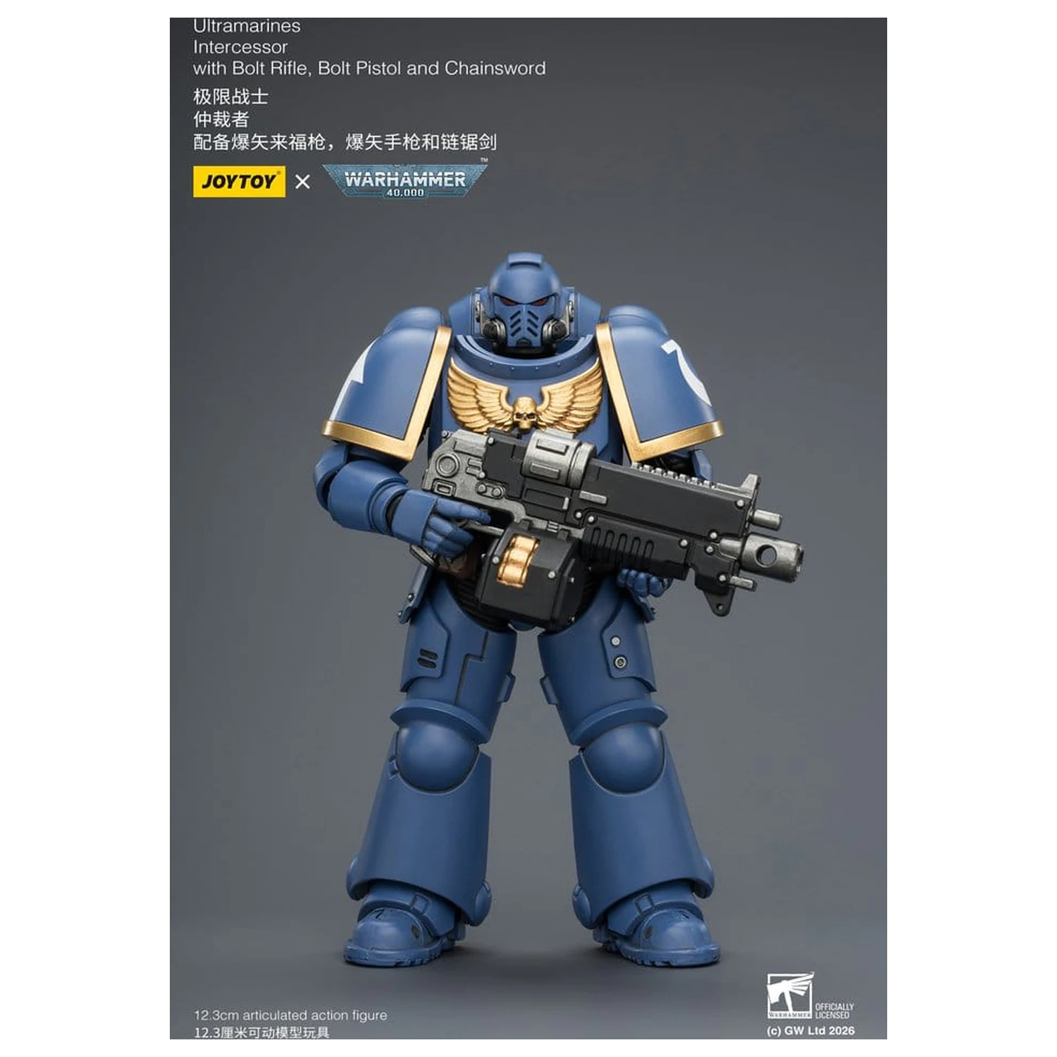 Warhammer 40,000 Figurka Akcji Ultramarines Intercessor 12 cm zdjęcie produktu