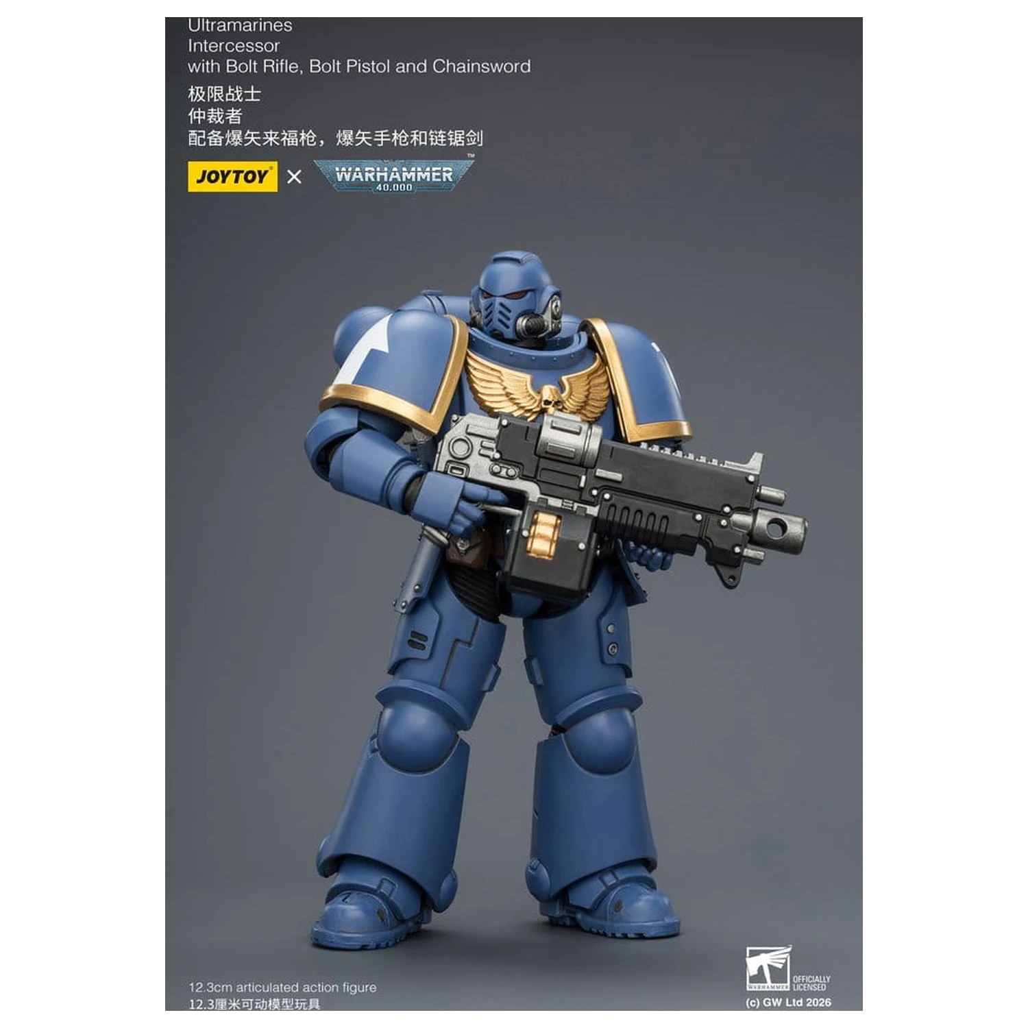 Warhammer 40,000 Figurka Akcji Ultramarines Intercessor 12 cm zdjęcie produktu