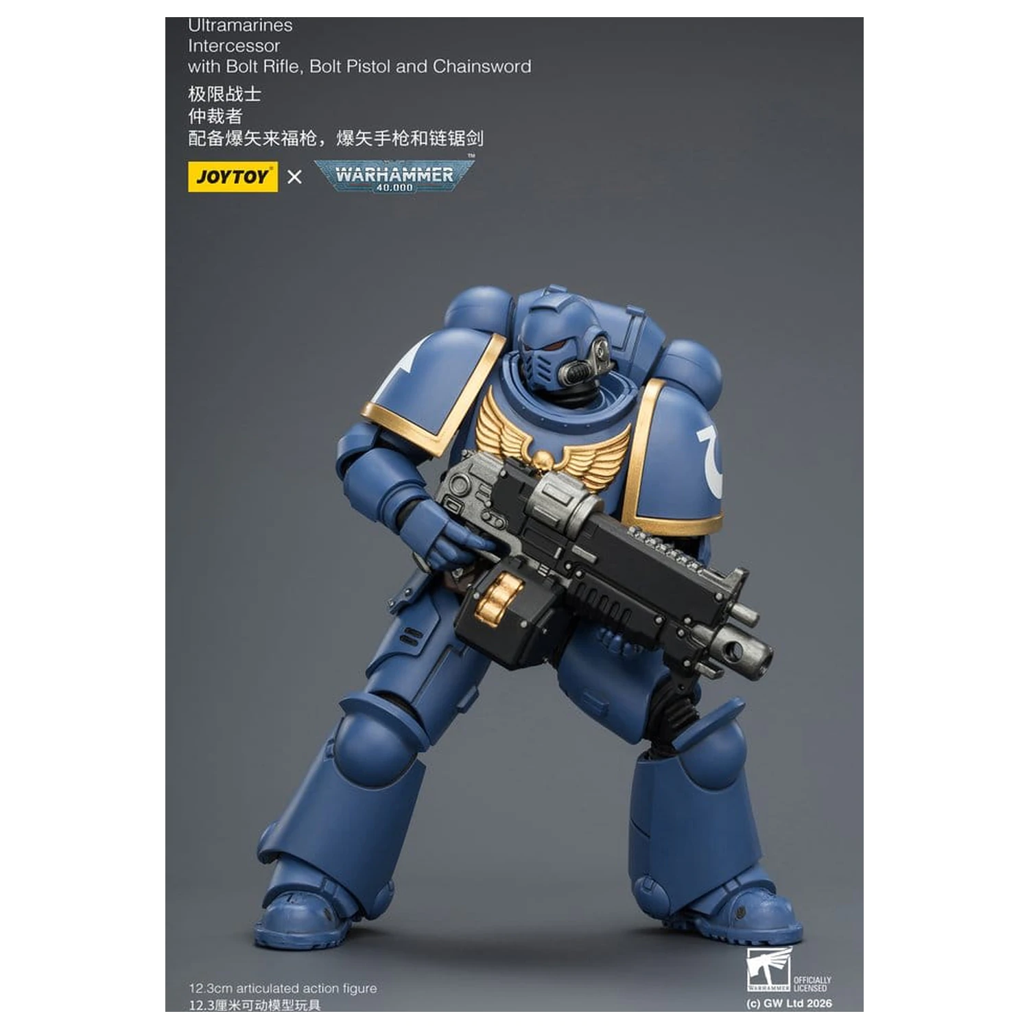 Warhammer 40,000 Figurka Akcji Ultramarines Intercessor 12 cm zdjęcie produktu