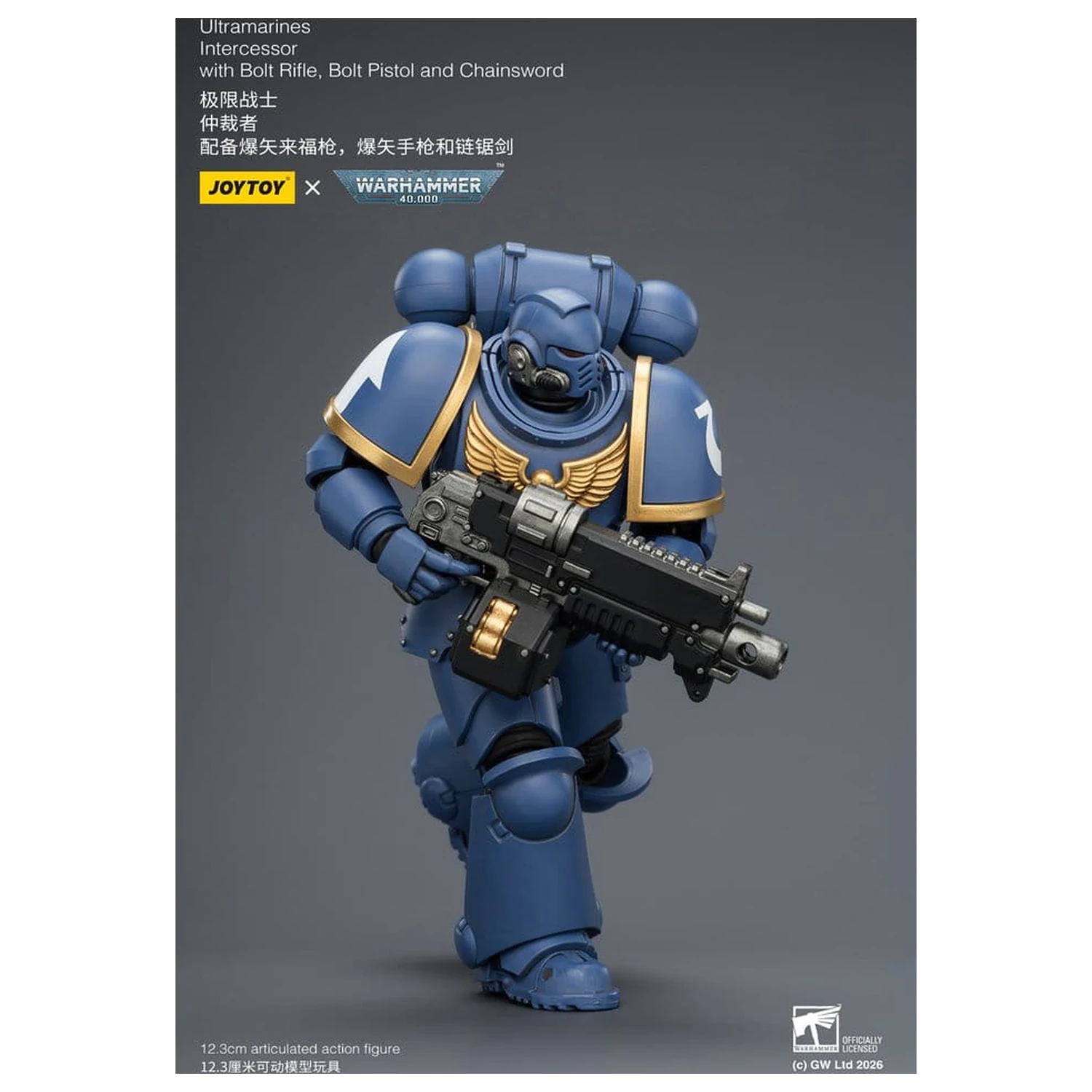 Warhammer 40,000 Figurka Akcji Ultramarines Intercessor 12 cm zdjęcie produktu