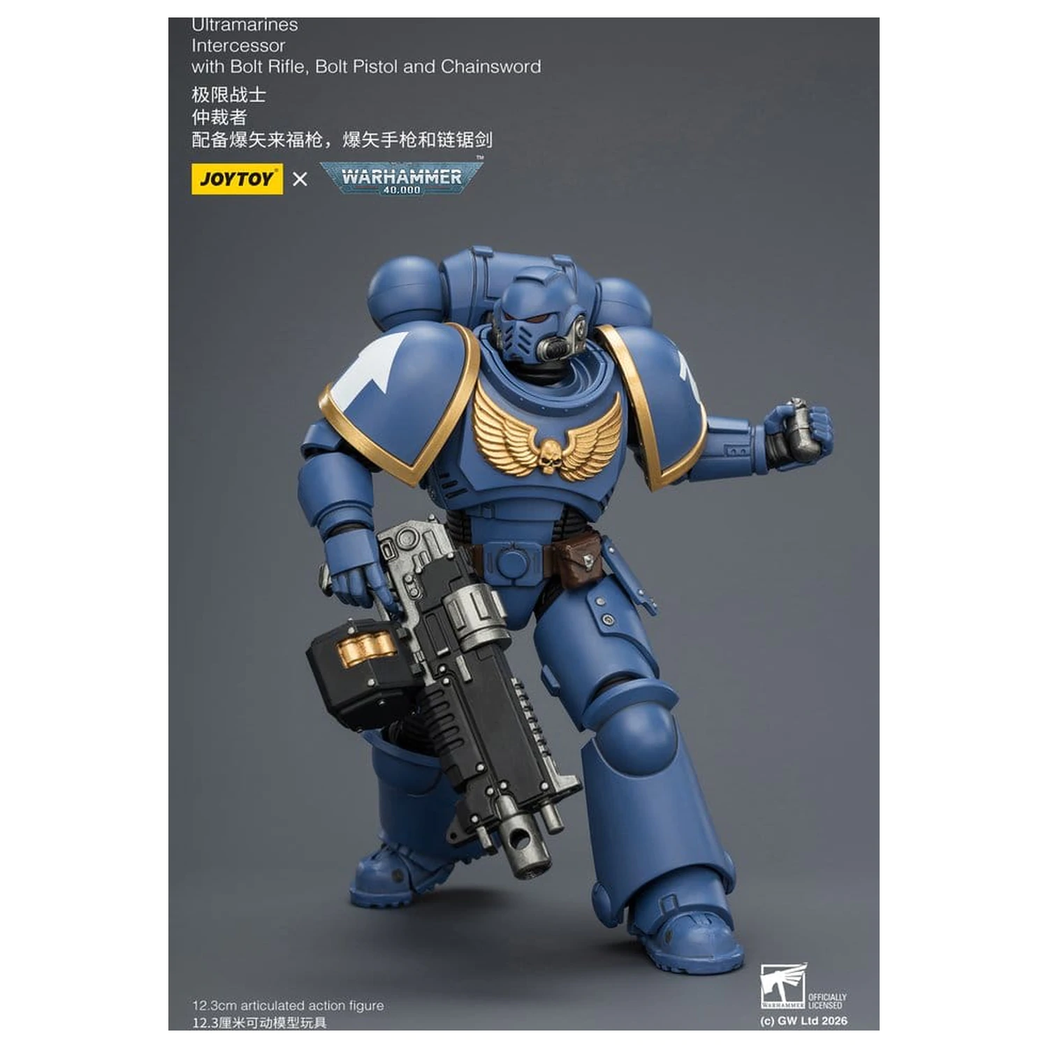 Warhammer 40,000 Figurka Akcji Ultramarines Intercessor 12 cm zdjęcie produktu
