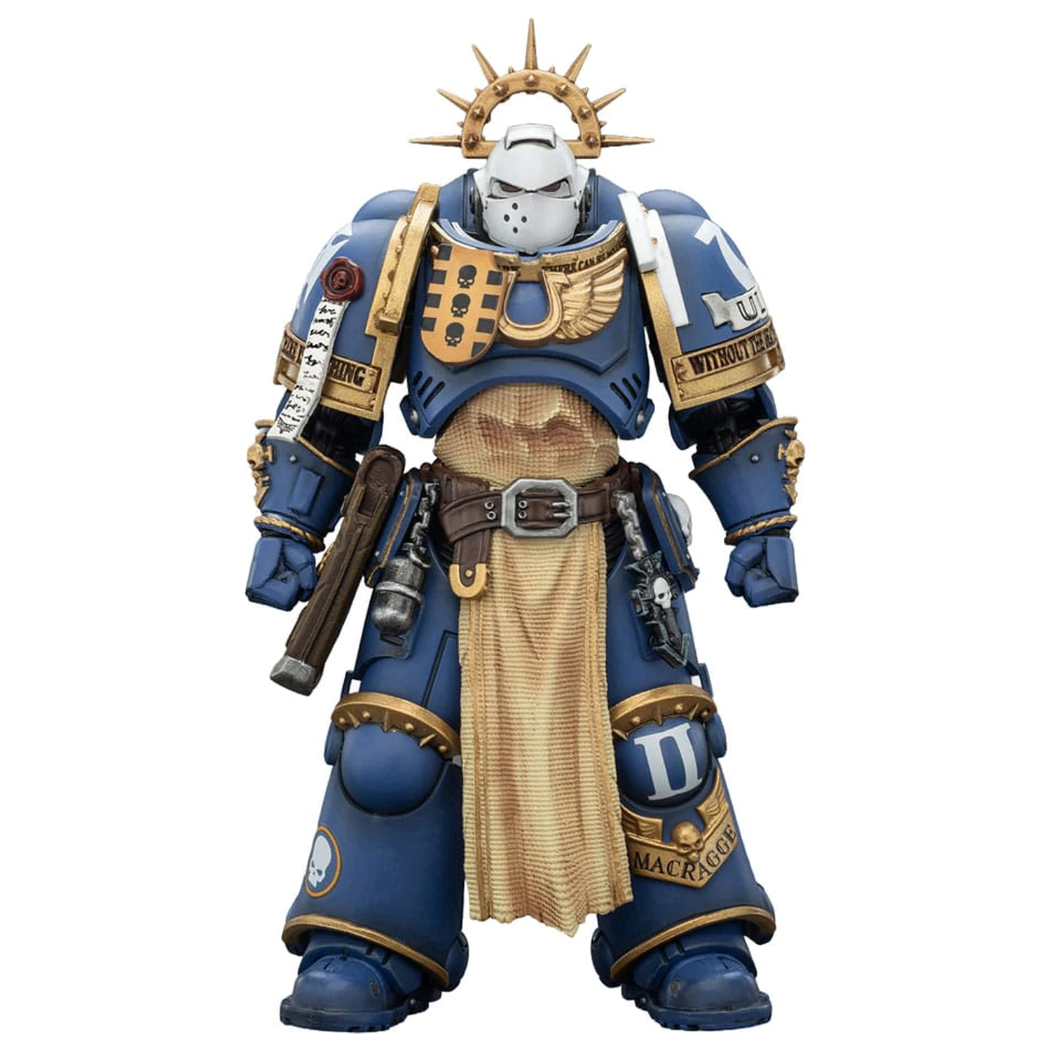 Warhammer 40,000 Figurka Akcji Ultramarines Levantus z Power Sword, Stormshield i Bolt Pistol 13 cm zdjęcie produktu
