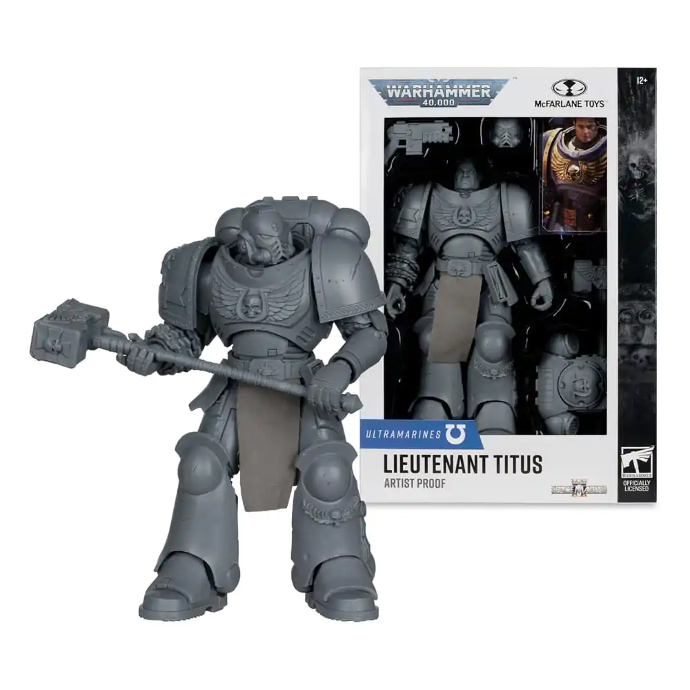 Figurka Warhammer 40,000 Ultramarines: Lieutenant Titus (Artist Proof) 18 cm zdjęcie produktu