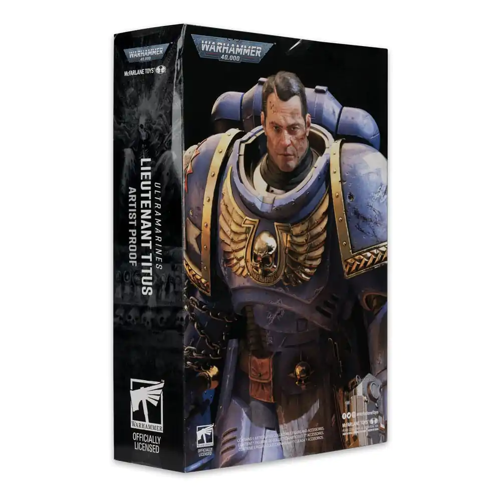 Figurka Warhammer 40,000 Ultramarines: Lieutenant Titus (Artist Proof) 18 cm zdjęcie produktu