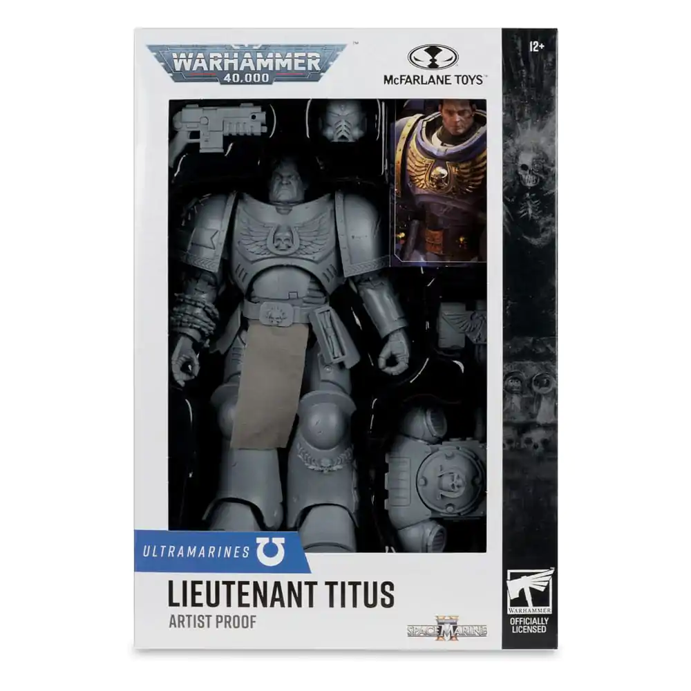 Figurka Warhammer 40,000 Ultramarines: Lieutenant Titus (Artist Proof) 18 cm zdjęcie produktu