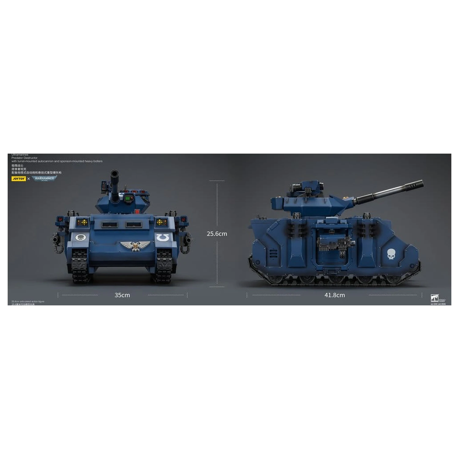 Warhammer 40,000 Pojazd Ultramarines Predator Destructor 26 cm zdjęcie produktu