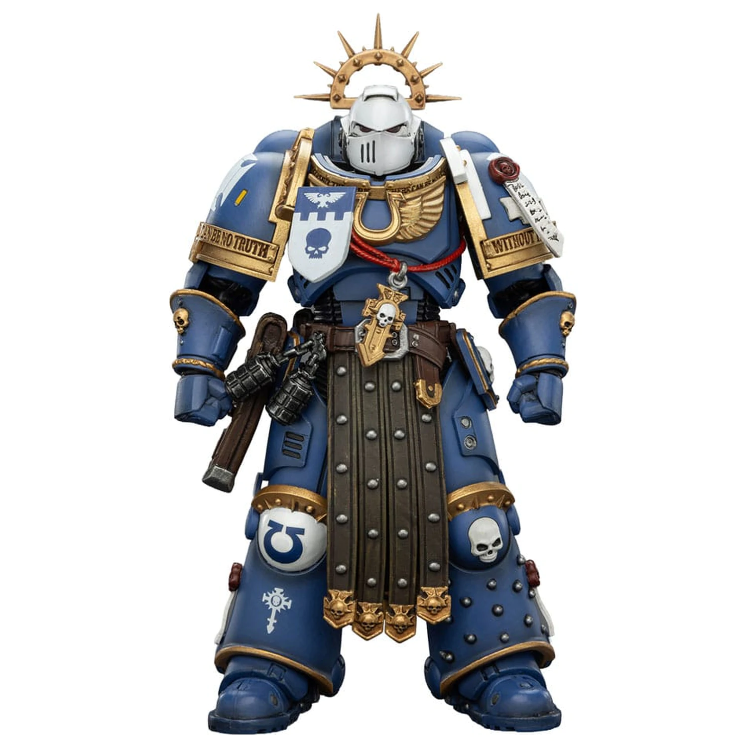 Warhammer 40,000 Action Figure Ultramarines Torvald z Power Sword, Stormshield i Bolt Pistol 13 cm zdjęcie produktu