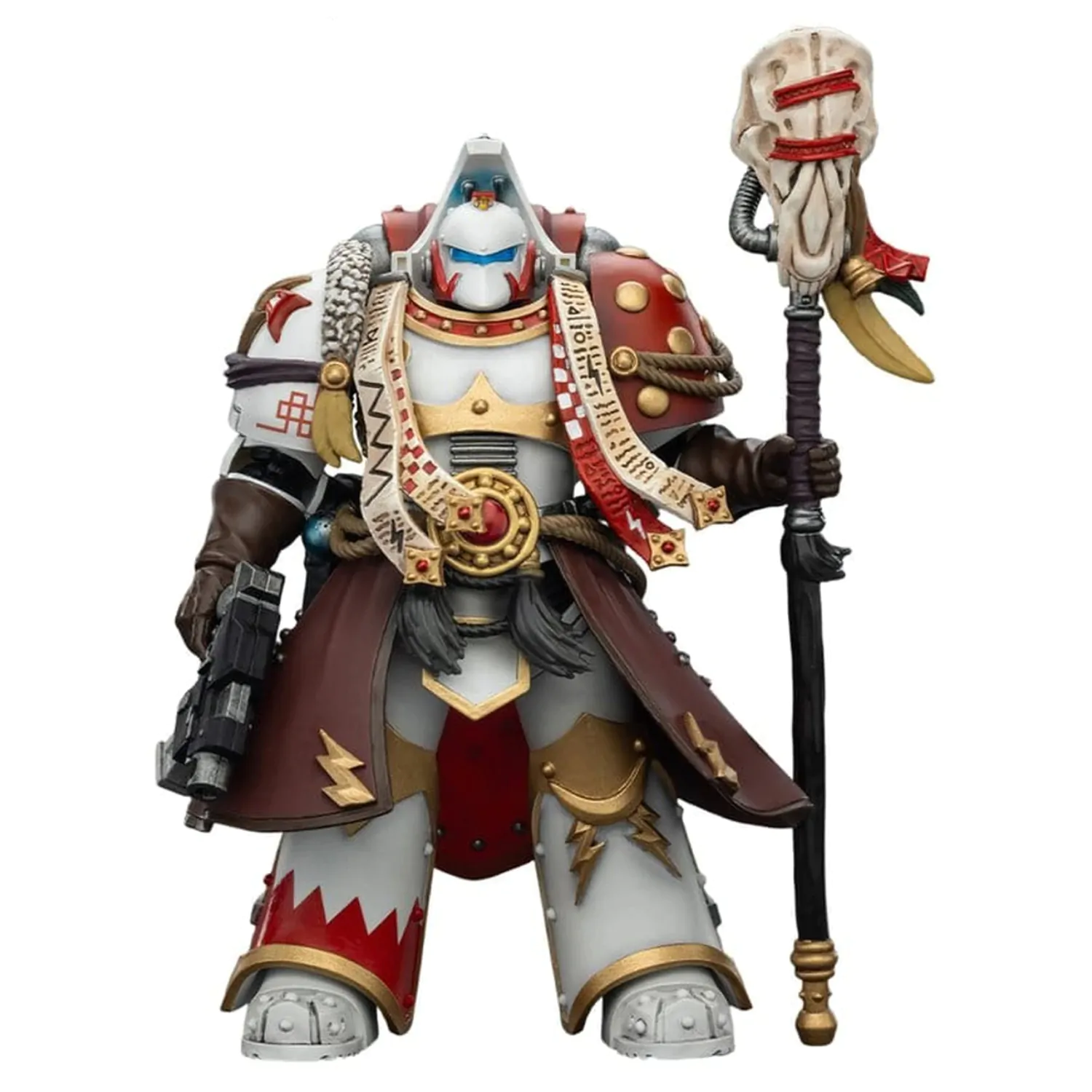 Warhammer 40,000 Action Figure White Scars Stormseer Consul z Force Staff i Bolt Pistol 12 cm zdjęcie produktu