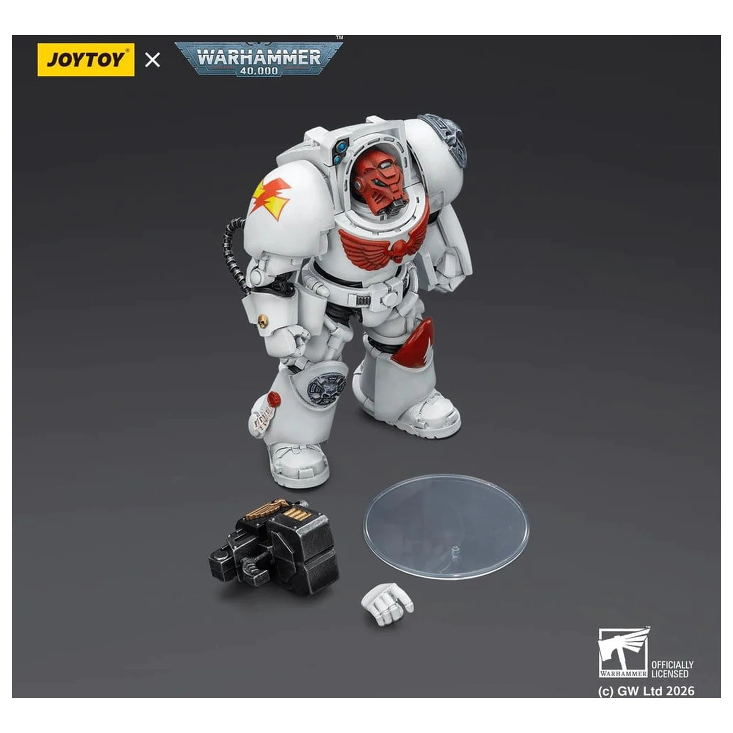 Warhammer 40,000 Figurka Akcji White Scars Terminator 2 z Power Fist i Storm Bolter 14 cm zdjęcie produktu