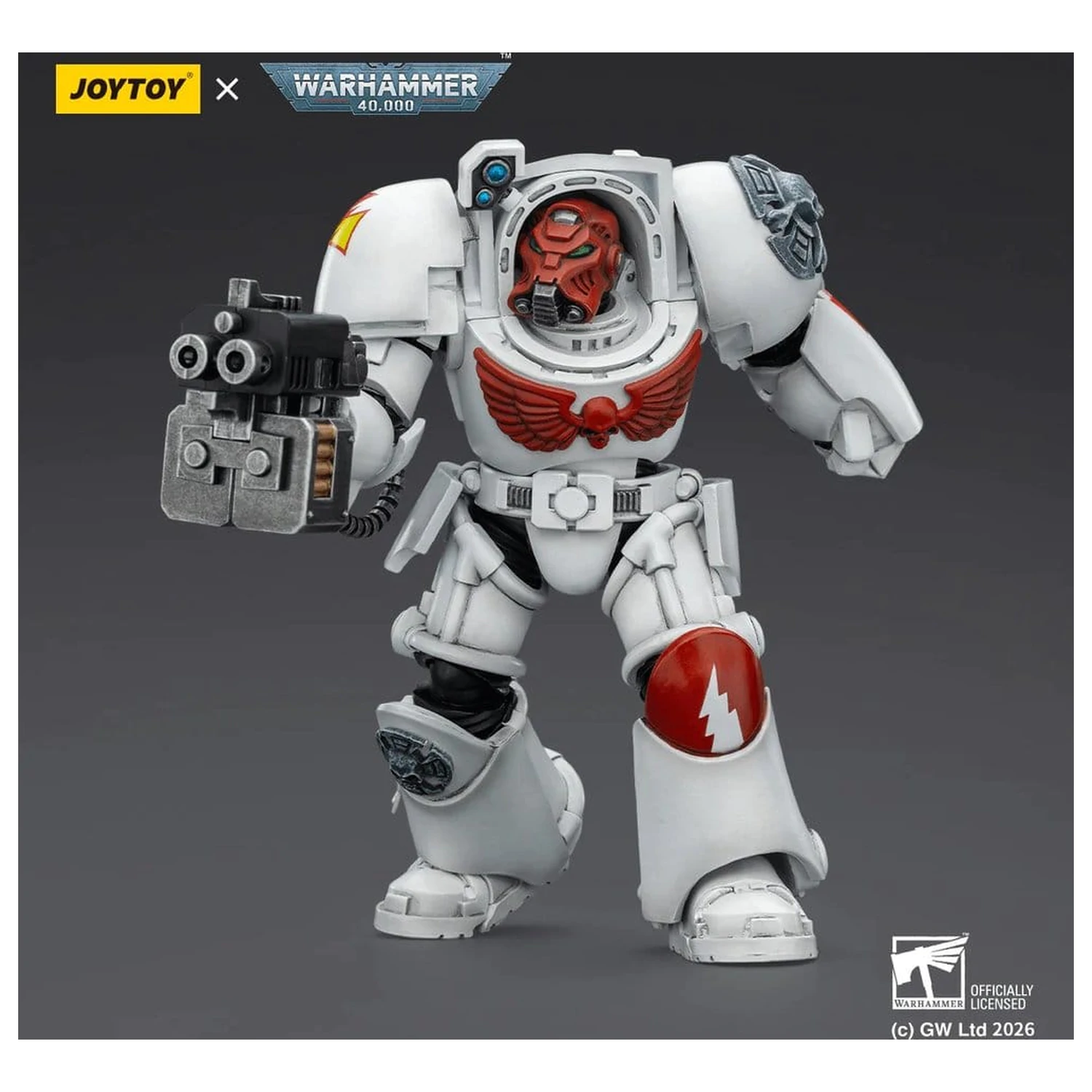 Warhammer 40,000 Figurka Akcji White Scars Terminator 2 z Power Fist i Storm Bolter 14 cm zdjęcie produktu