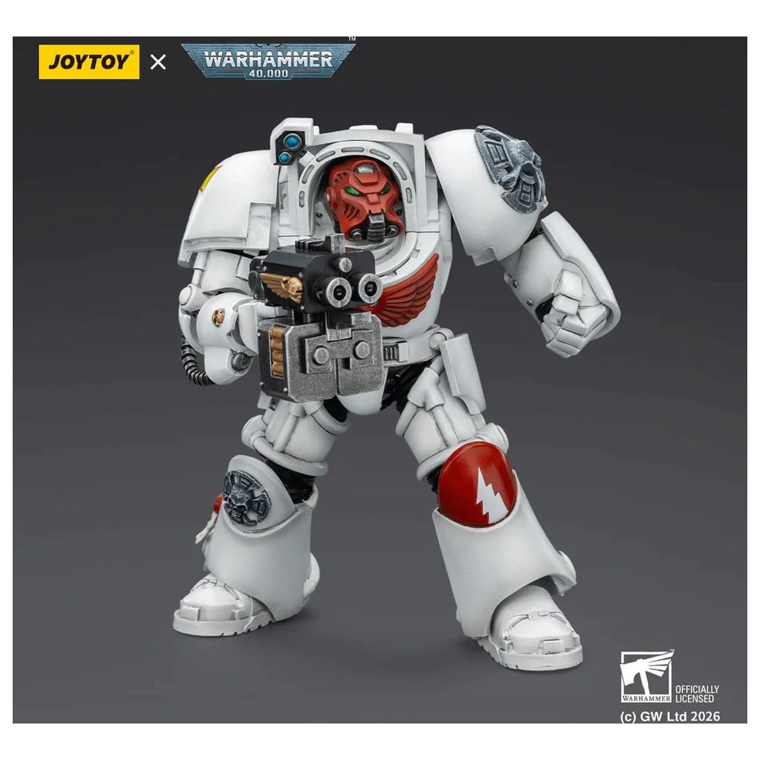 Warhammer 40,000 Figurka Akcji White Scars Terminator 2 z Power Fist i Storm Bolter 14 cm zdjęcie produktu