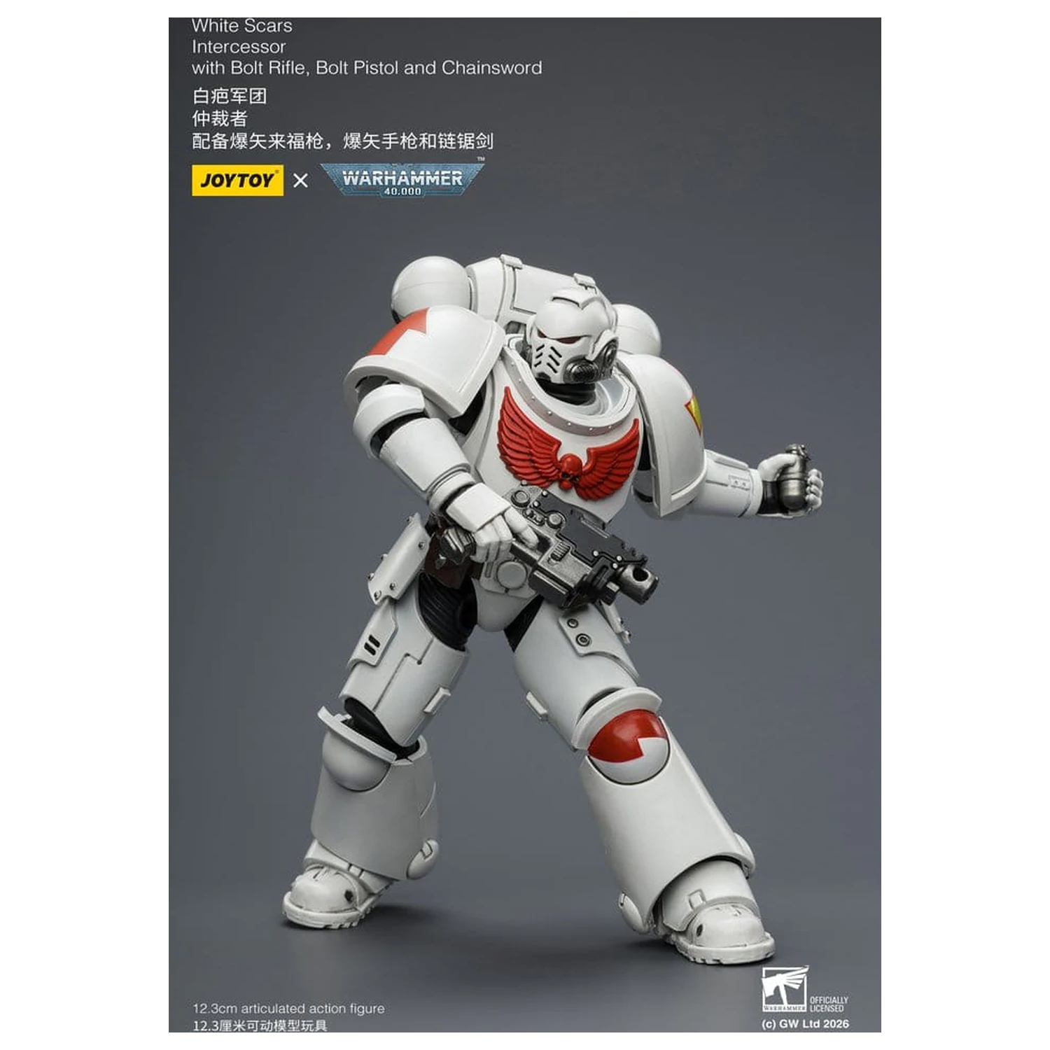 Warhammer 40,000 Figurka Akcji White Scars Intercessor 12 cm zdjęcie produktu