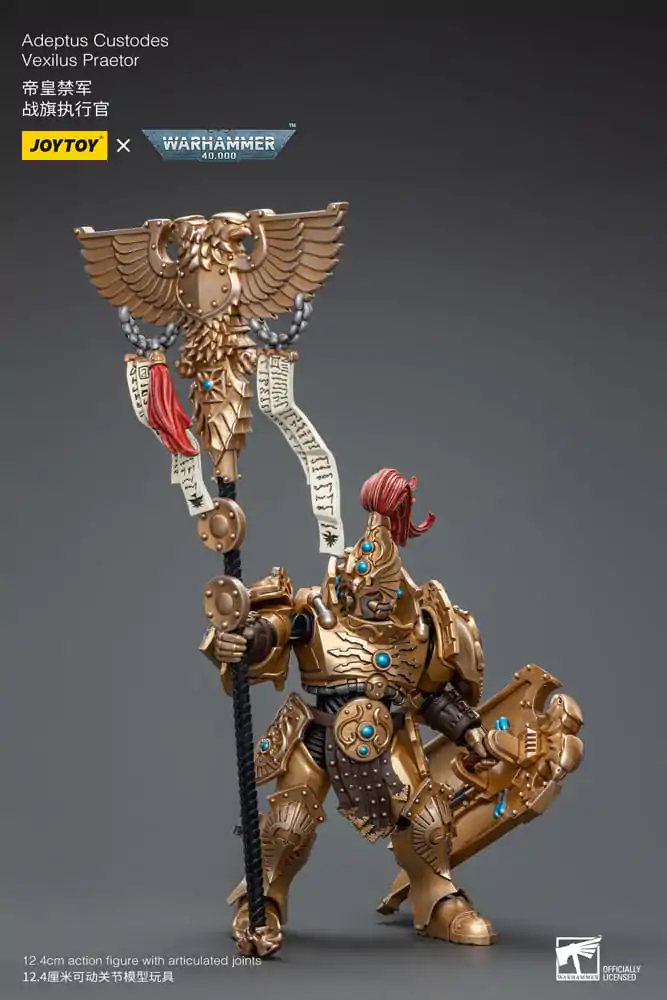 Figurka Akcji Warhammer 40k 1/18 Adeptus Custodes Vexilus Praetor zdjęcie produktu