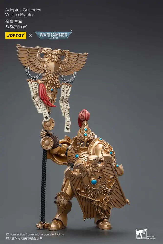 Figurka Akcji Warhammer 40k 1/18 Adeptus Custodes Vexilus Praetor zdjęcie produktu