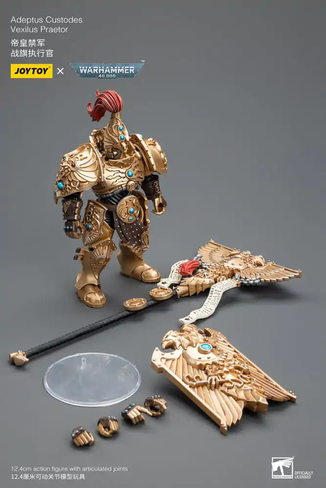 Figurka Akcji Warhammer 40k 1/18 Adeptus Custodes Vexilus Praetor zdjęcie produktu