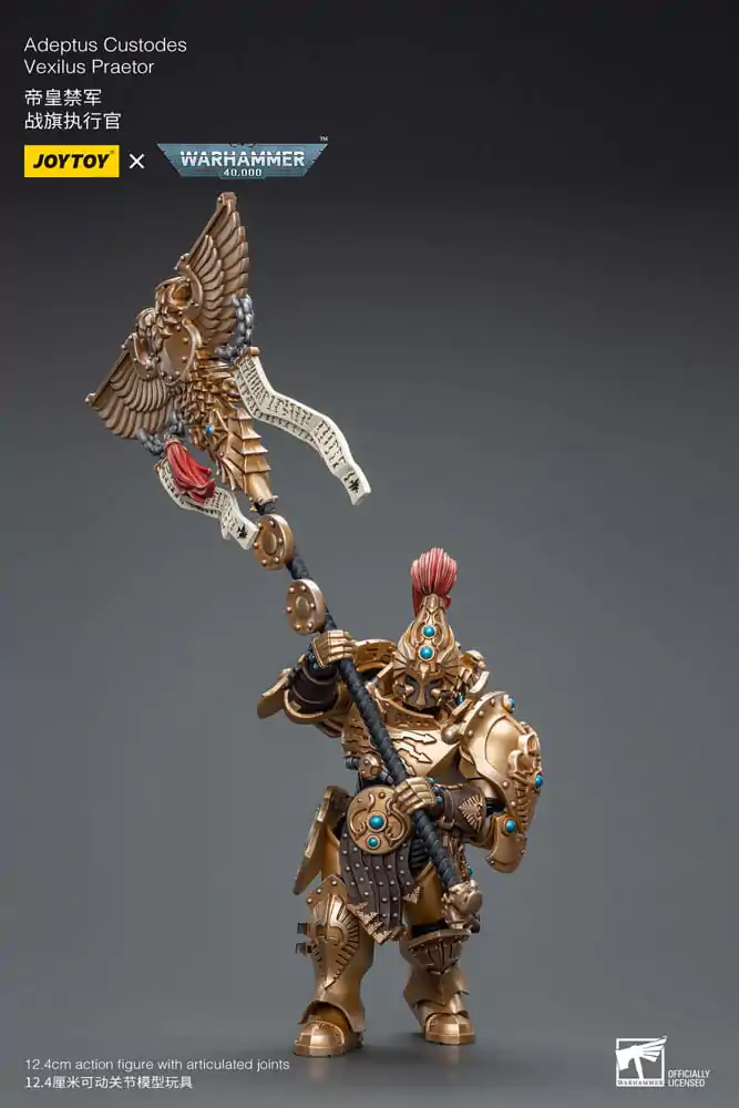 Figurka Akcji Warhammer 40k 1/18 Adeptus Custodes Vexilus Praetor zdjęcie produktu