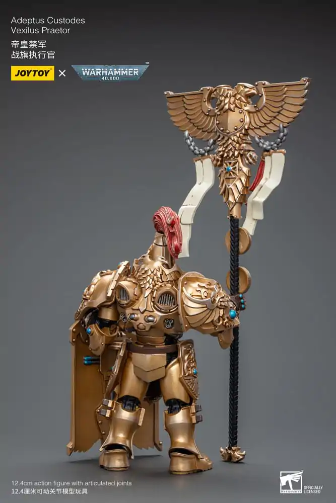 Figurka Akcji Warhammer 40k 1/18 Adeptus Custodes Vexilus Praetor zdjęcie produktu