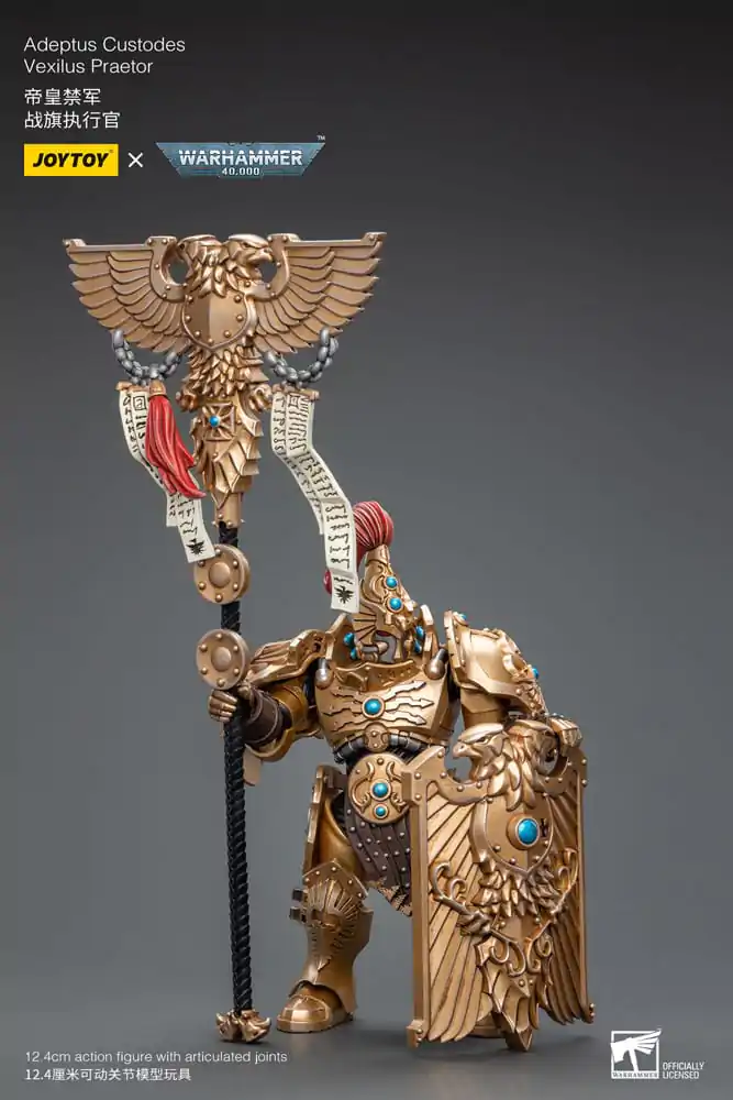 Figurka Akcji Warhammer 40k 1/18 Adeptus Custodes Vexilus Praetor zdjęcie produktu