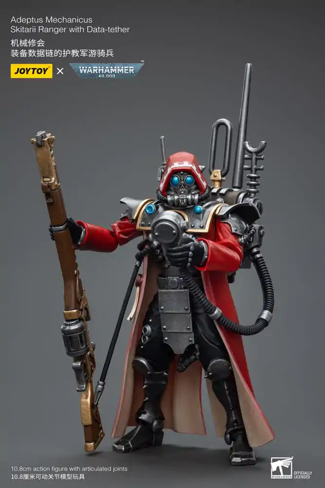 Warhammer 40k figurka akcji 1/18 Adeptus Mechanicus Skitarii Ranger with Data-tether 11 cm zdjęcie produktu
