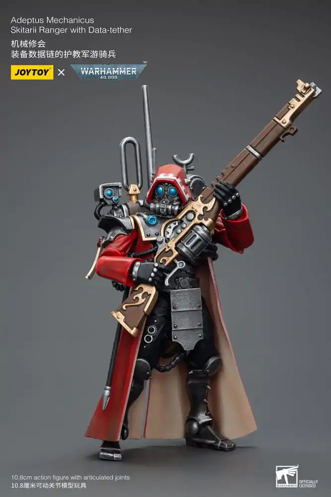 Warhammer 40k figurka akcji 1/18 Adeptus Mechanicus Skitarii Ranger with Data-tether 11 cm zdjęcie produktu