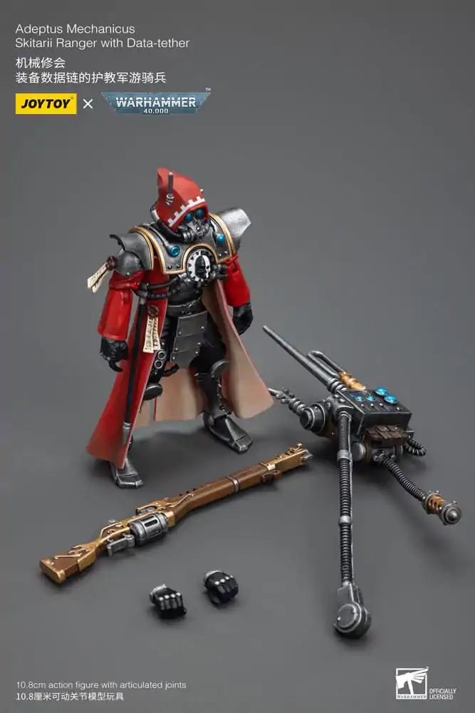 Warhammer 40k figurka akcji 1/18 Adeptus Mechanicus Skitarii Ranger with Data-tether 11 cm zdjęcie produktu