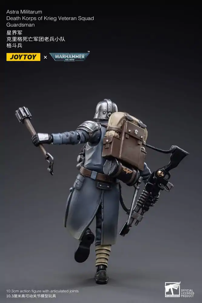 Warhammer 40k Figurka Akcji 1/18 Astra Militarum Death Korps of Krieg Veteran Squad Guardsman 11 cm zdjęcie produktu