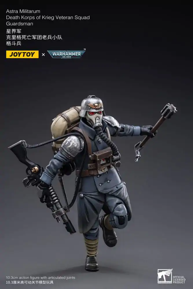 Warhammer 40k Figurka Akcji 1/18 Astra Militarum Death Korps of Krieg Veteran Squad Guardsman 11 cm zdjęcie produktu