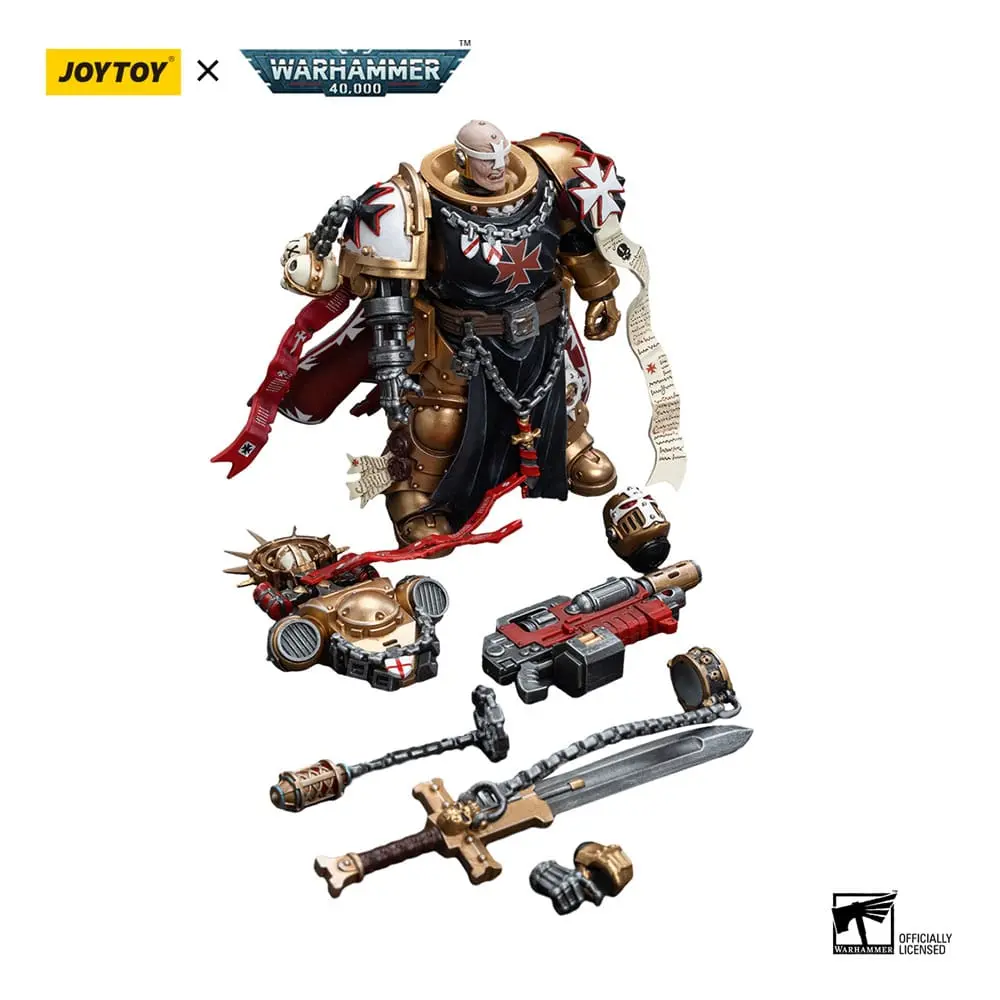 Figurka akcji Warhammer 40k 1/18 Black Templars High Marshal Helbrecht 12 cm zdjęcie produktu