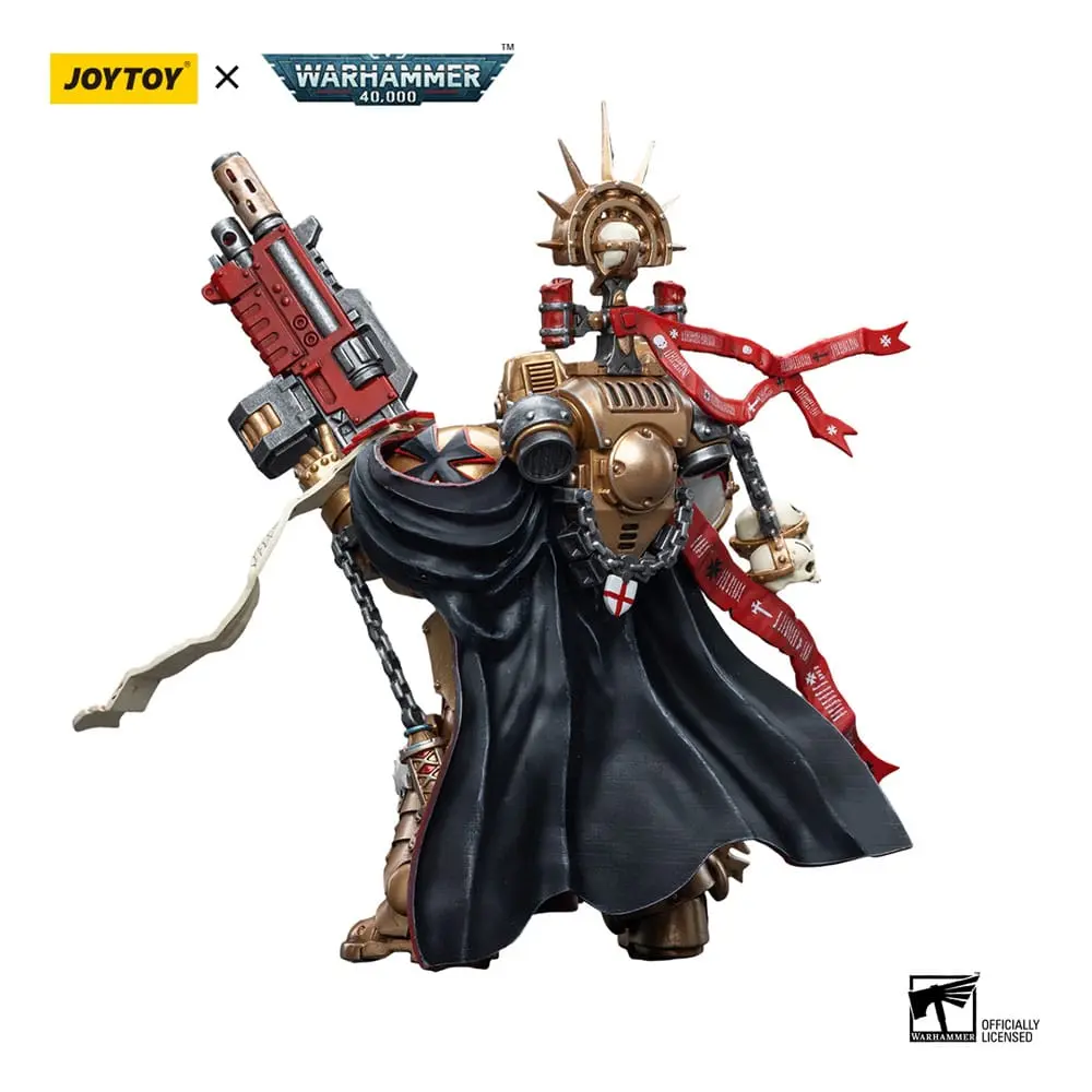 Figurka akcji Warhammer 40k 1/18 Black Templars High Marshal Helbrecht 12 cm zdjęcie produktu