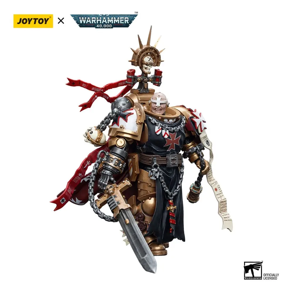 Figurka akcji Warhammer 40k 1/18 Black Templars High Marshal Helbrecht 12 cm zdjęcie produktu