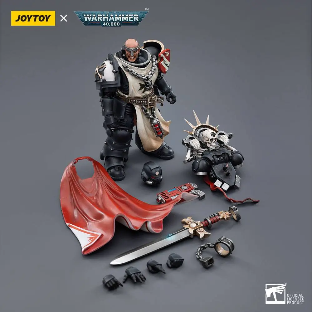 Figurka Warhammer 40k Action Figure 1/18 Black Templars Marshal Baldeckrath 12 cm zdjęcie produktu
