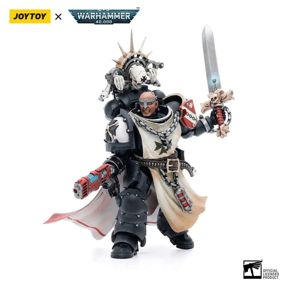 Figurka Warhammer 40k Action Figure 1/18 Black Templars Marshal Baldeckrath 12 cm zdjęcie produktu