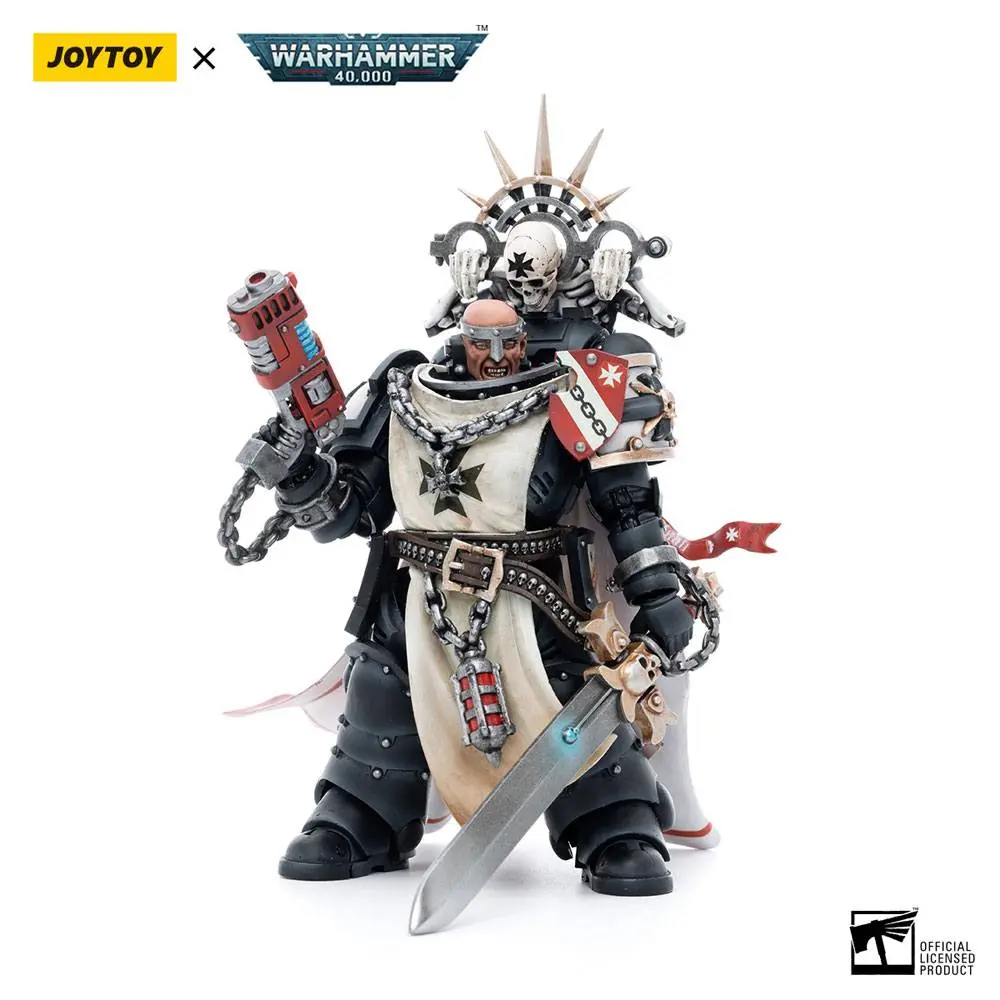 Figurka Warhammer 40k Action Figure 1/18 Black Templars Marshal Baldeckrath 12 cm zdjęcie produktu