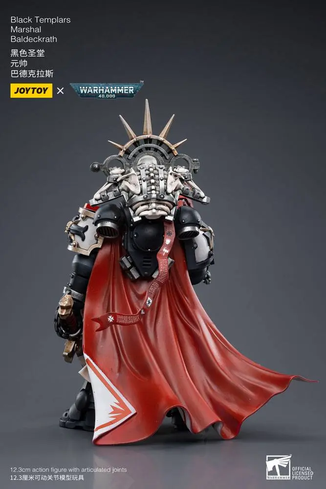 Figurka Warhammer 40k Action Figure 1/18 Black Templars Marshal Baldeckrath 12 cm zdjęcie produktu