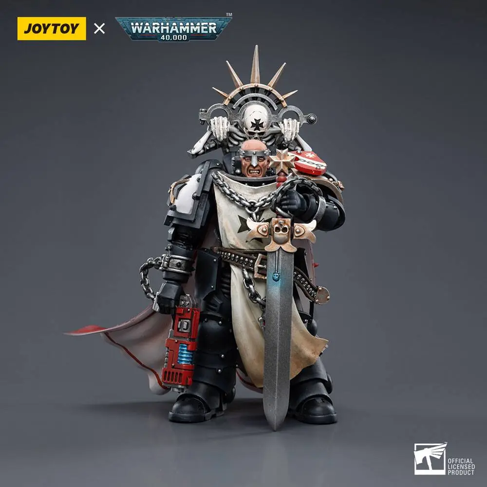 Figurka Warhammer 40k Action Figure 1/18 Black Templars Marshal Baldeckrath 12 cm zdjęcie produktu
