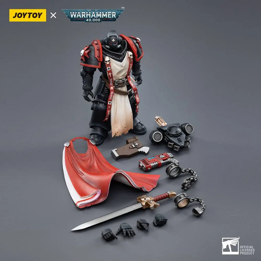 Warhammer 40k Figurka Akcji 1/18 Black Templars Primaris Sword Brethren Eberwulf 12 cm zdjęcie produktu
