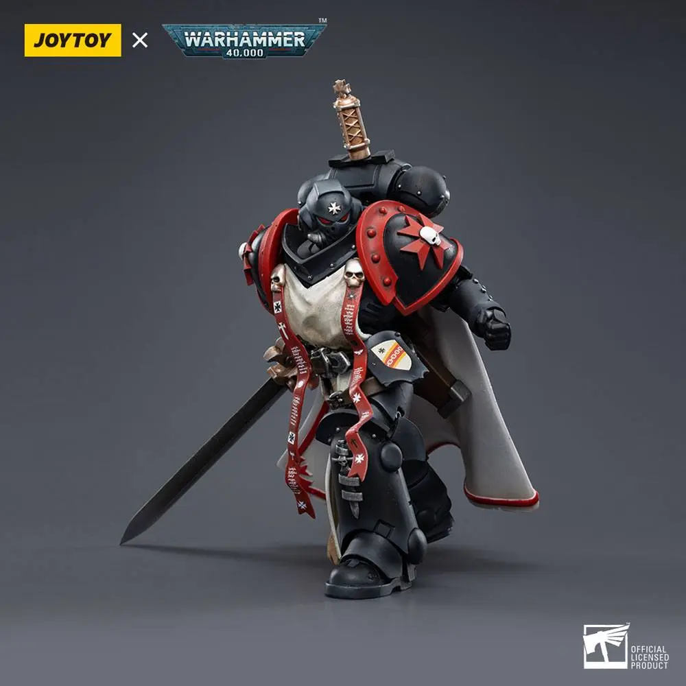 Warhammer 40k Figurka Akcji 1/18 Black Templars Primaris Sword Brethren Eberwulf 12 cm zdjęcie produktu