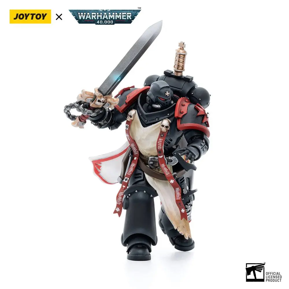 Warhammer 40k Figurka Akcji 1/18 Black Templars Primaris Sword Brethren Eberwulf 12 cm zdjęcie produktu