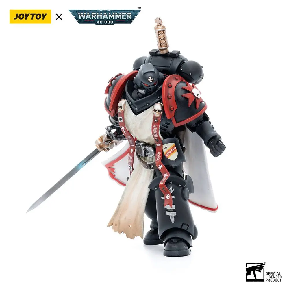 Warhammer 40k Figurka Akcji 1/18 Black Templars Primaris Sword Brethren Eberwulf 12 cm zdjęcie produktu