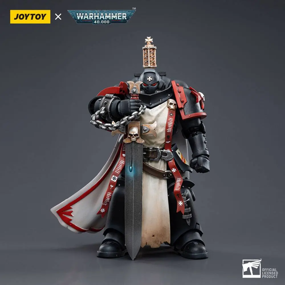 Warhammer 40k Figurka Akcji 1/18 Black Templars Primaris Sword Brethren Eberwulf 12 cm zdjęcie produktu