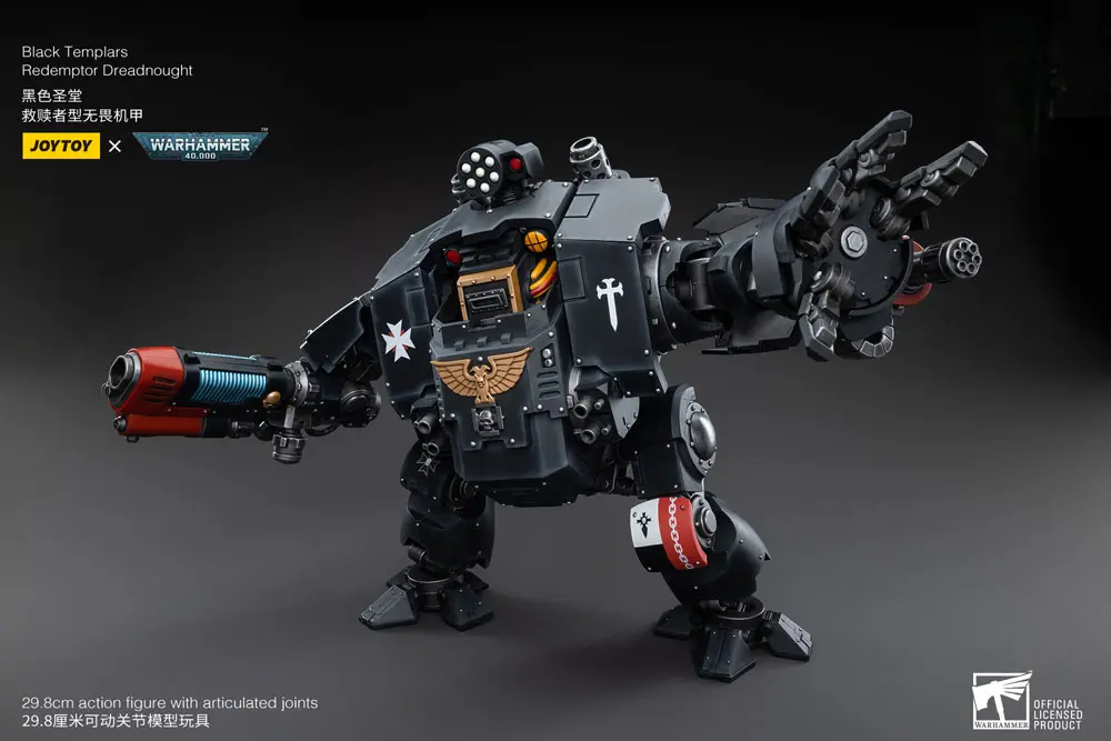Warhammer 40k Figurka Akcji 1/18 Black Templars Redemptor Dreadnought 30 cm zdjęcie produktu