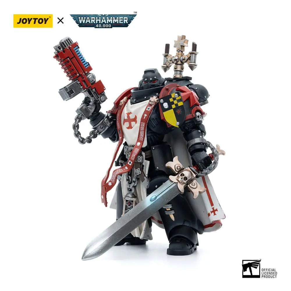 Warhammer 40k Figurka Akcji 1/18 Black Templars Sword Brethren Brother Lombast 12 cm zdjęcie produktu