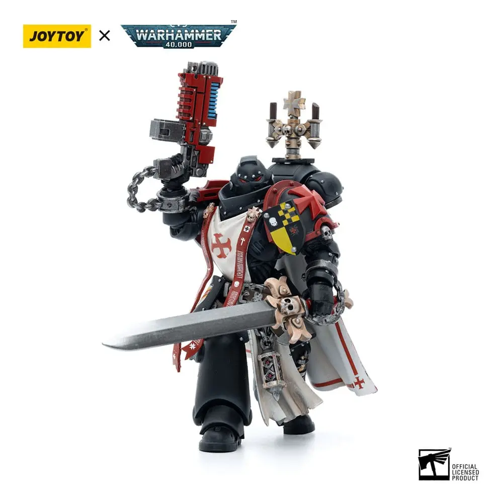 Warhammer 40k Figurka Akcji 1/18 Black Templars Sword Brethren Brother Lombast 12 cm zdjęcie produktu